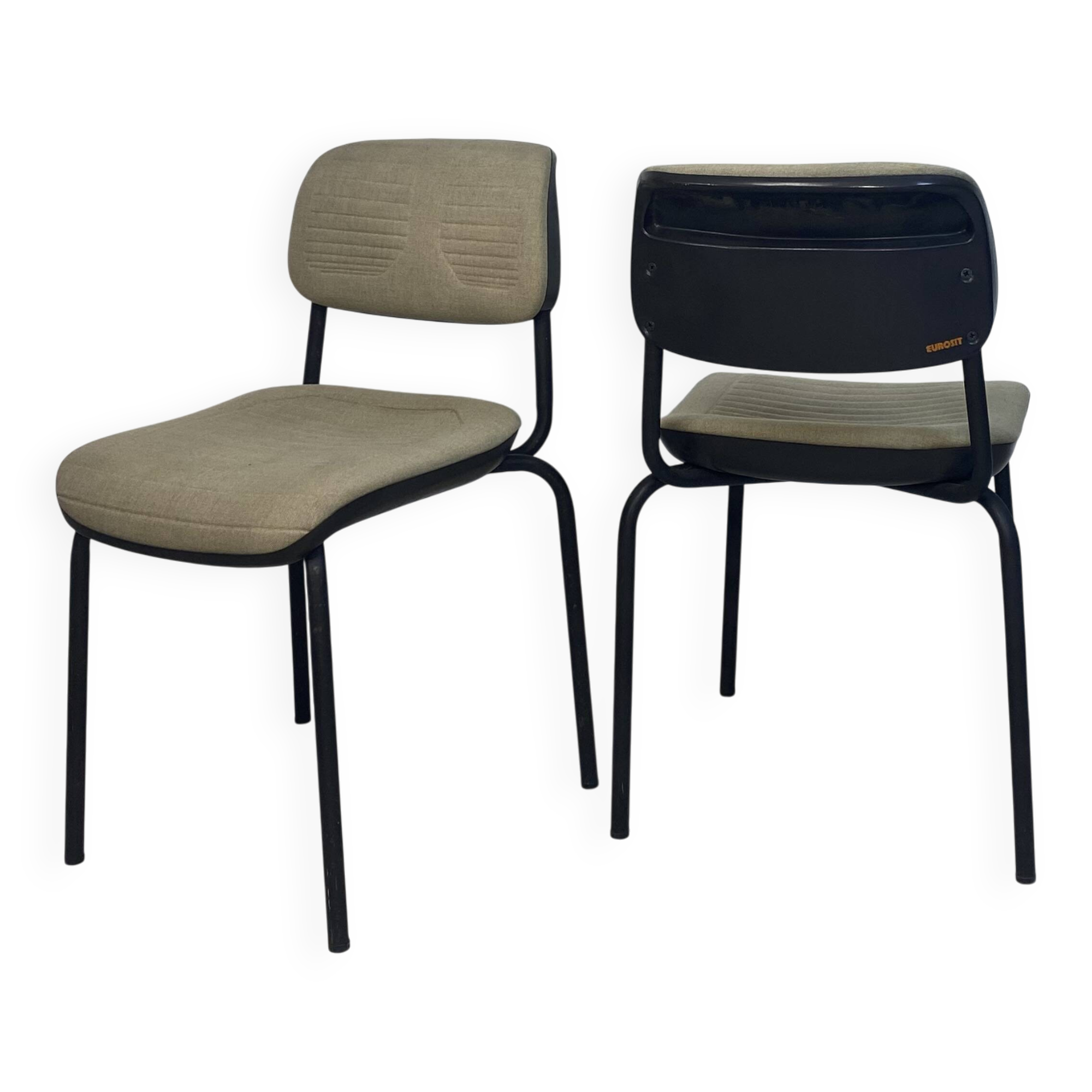 Pair of vintage Eurosit chairs from the 1970s
