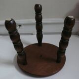 Two milking stools in the charles dudouyt style