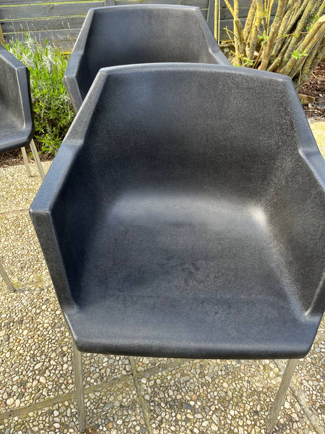 Set of 4 "Golf" armchairs