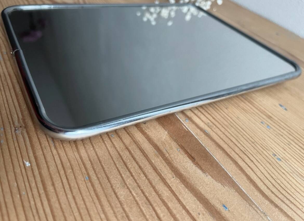 Vintage barber mirror