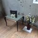 Table basse miroir biseauté