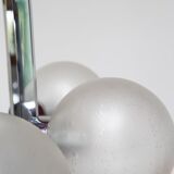 Vintage suspension Sputnik 6 boules années 60