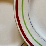 Set of 11 vintage flat plates, Gilles de Gien model