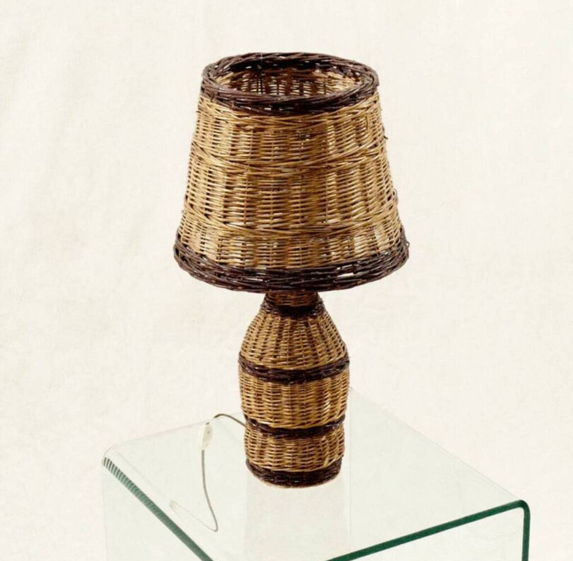 Rattan lamp