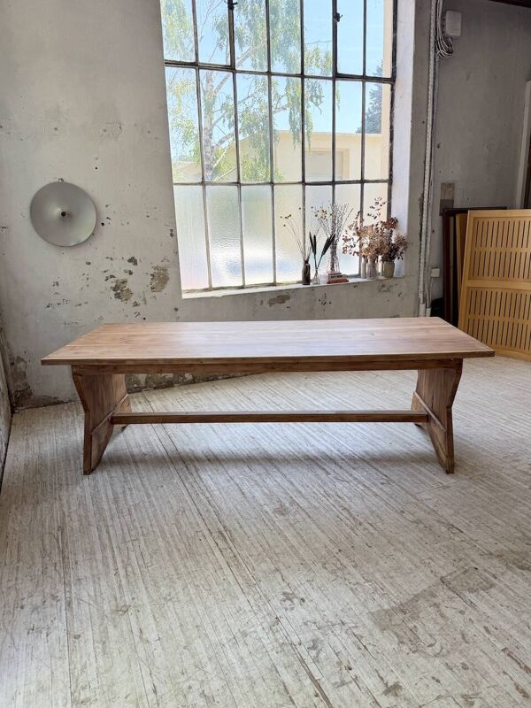 Table de ferme XL en pin
