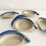 Ceramic fish ramekins by Charles Amand