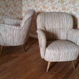 50's organic armchair