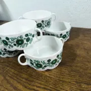 Bouillon bowls, vintage soup Rosenthal Monbijou Giscard