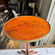 Side table / guéridon from the 19th century, tripod base "crowned dragon"