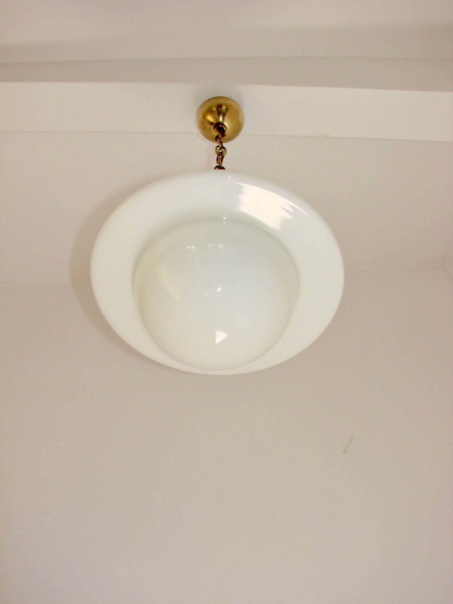 Modern Mid-Century pendant light, 1940s