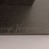 Børge Jørgensen sculpture made of polished steel 1984 1/1