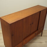 Enfilade en teck, design danois, années 1960, Danemark