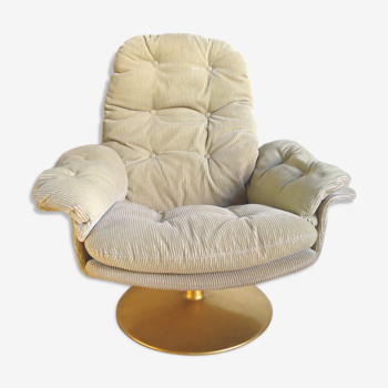 Fauteuil en velours