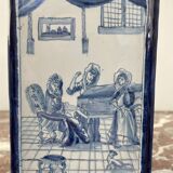 pair of square planters, Samson, quadrangular, old earthenware