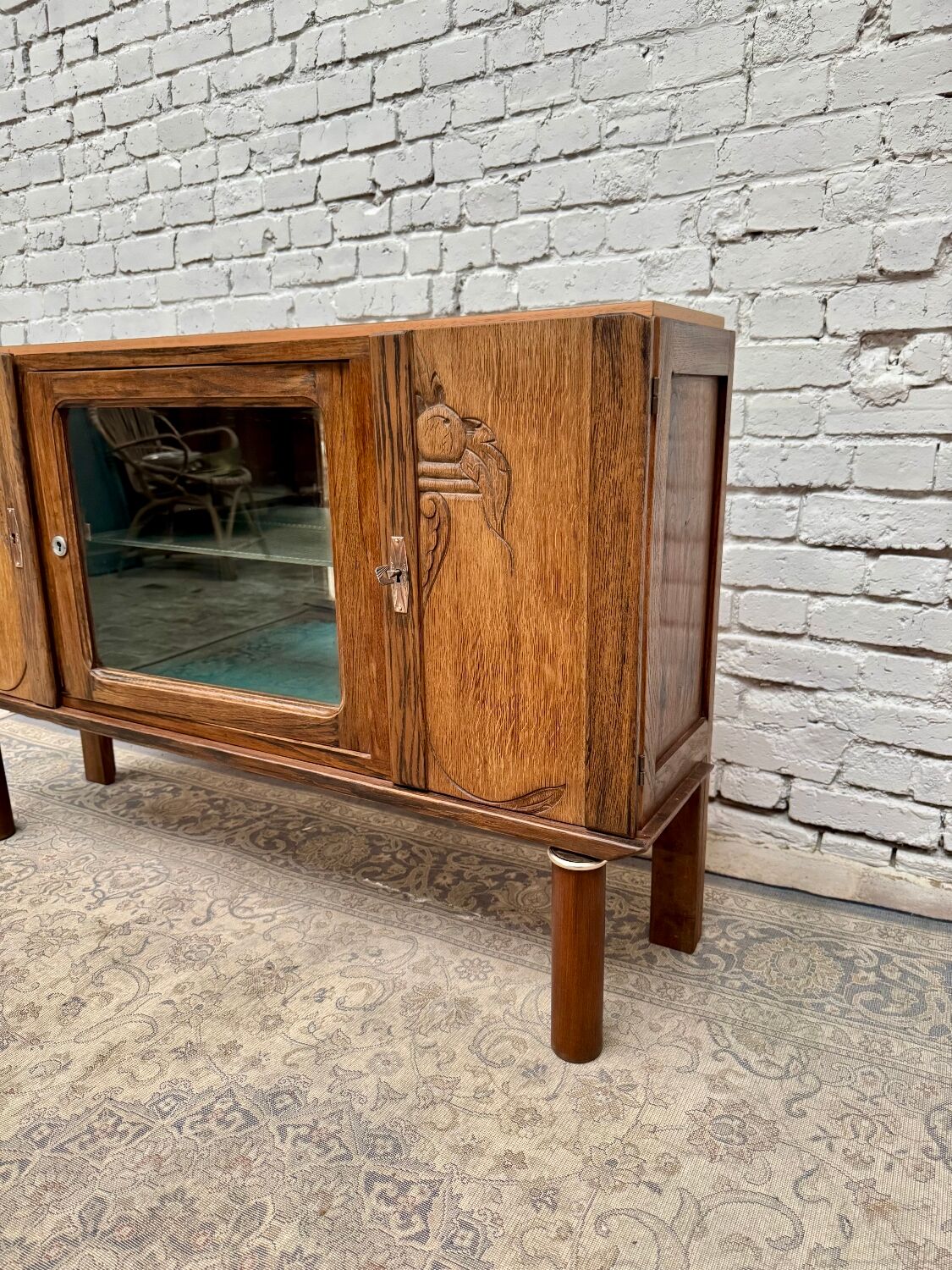 Enfilade Art Deco display cabinet