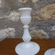 Paire de bougeoirs