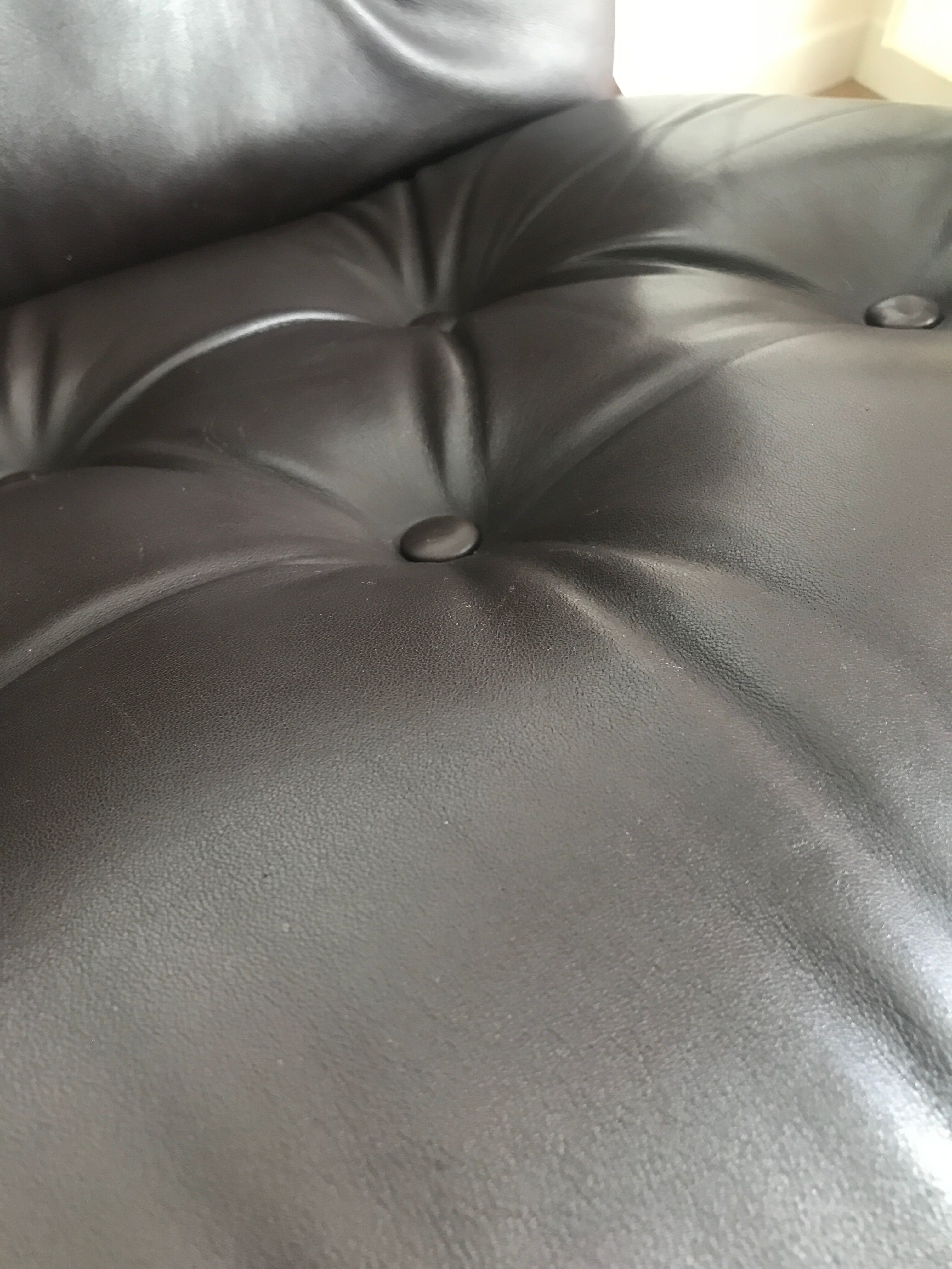 Armchair siesta brown leather by ingmar relling for westnofa