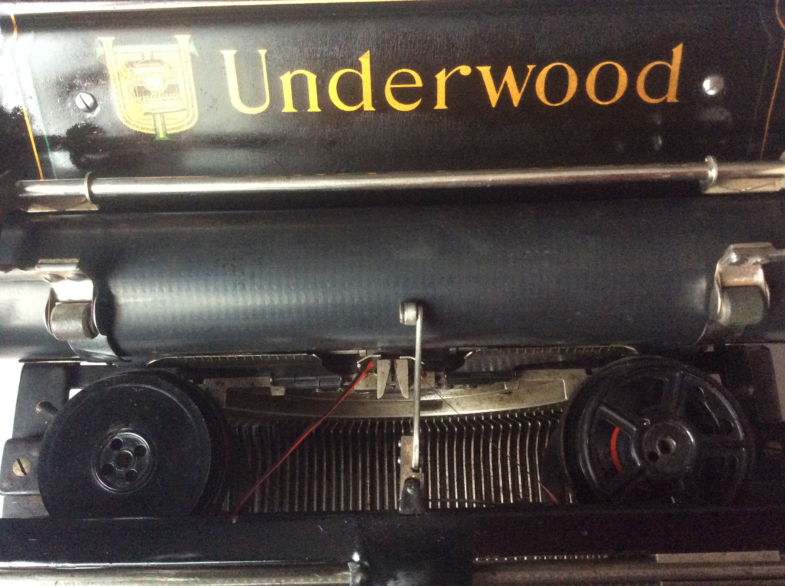 Old Underwood typewriter