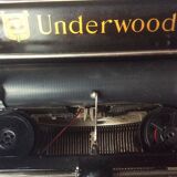 Old Underwood typewriter