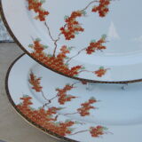 2 serving dishes vintage porcelain Japan