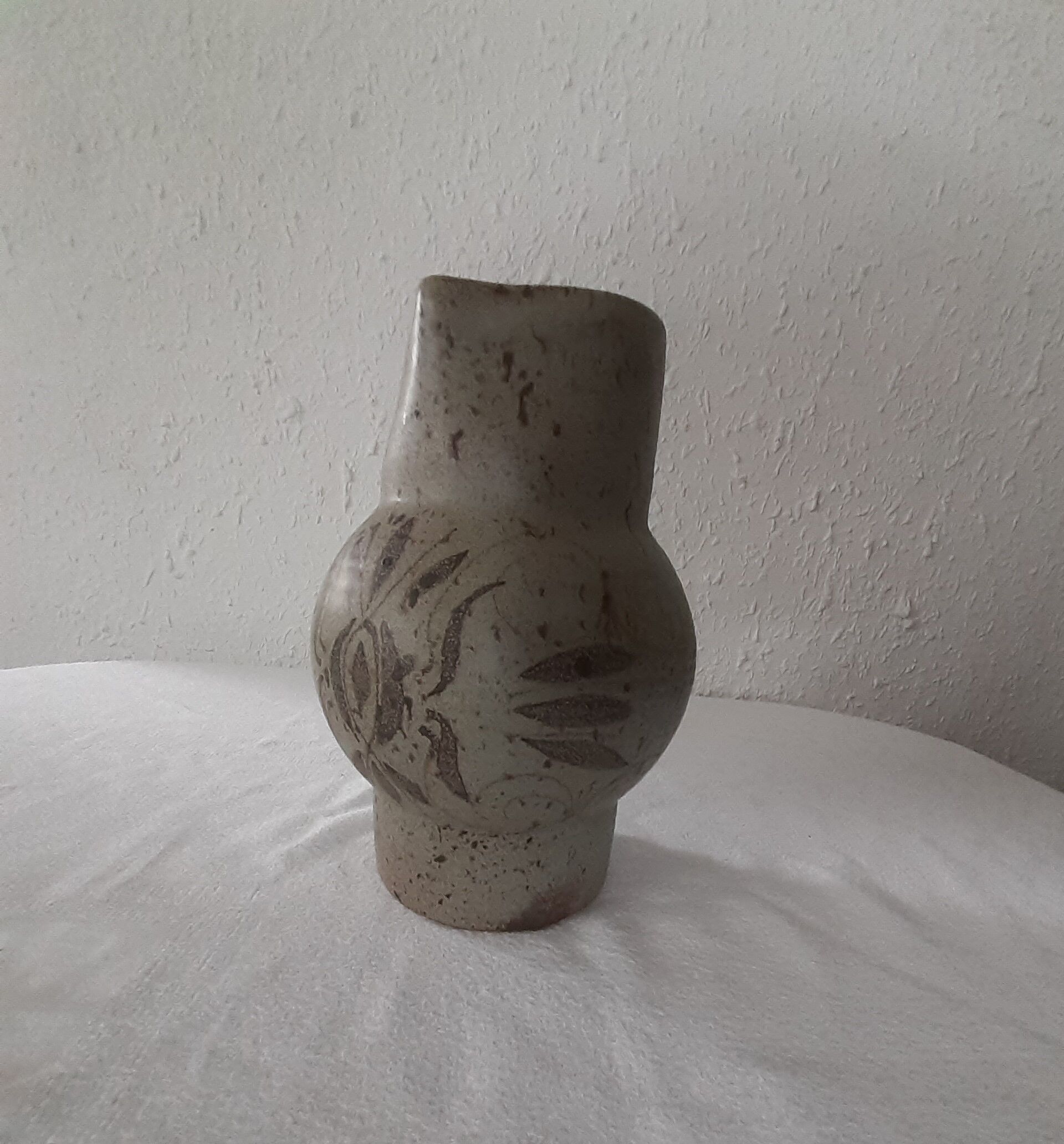 Pitcher sandstone pyrité 1970/1980