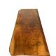 Italian art deco burl walnut chest of drawers, 1930s/1940s