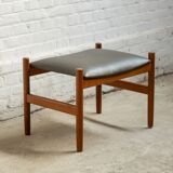 Hugo Frandsen Ottoman by Spøttrup, 1960s Denmark