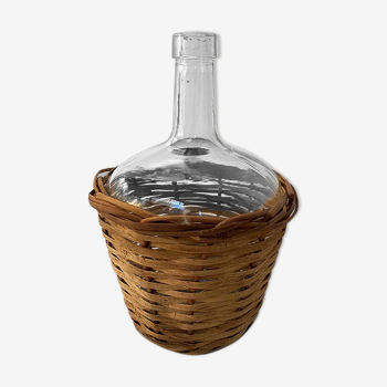 Rattan demijohn