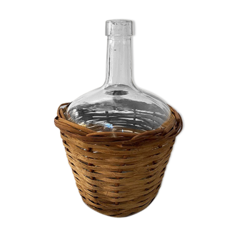 Rattan demijohn