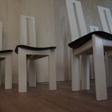 Set of 8 Italian Dining Chairs by Pietro Costantini for Ello, 1970s