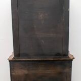 18th Century Dutch Trumeau Walnut with Maple Wood Inlays, Netherlands, 1760