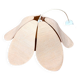 Lustrous petal shape