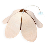 Lustrous petal shape