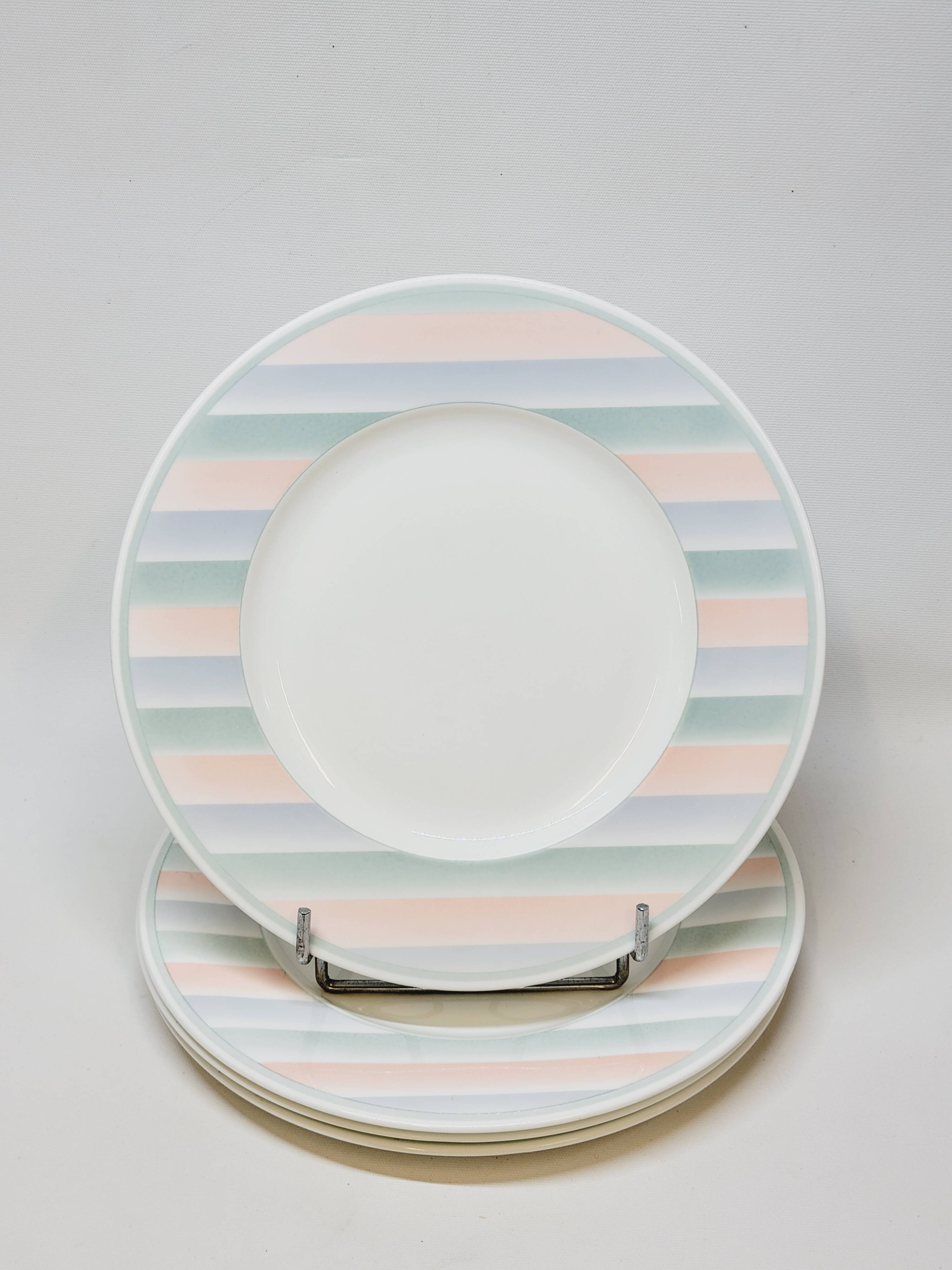 4 Large Villeroy & Boch Andante Dinner Plates 27 cm