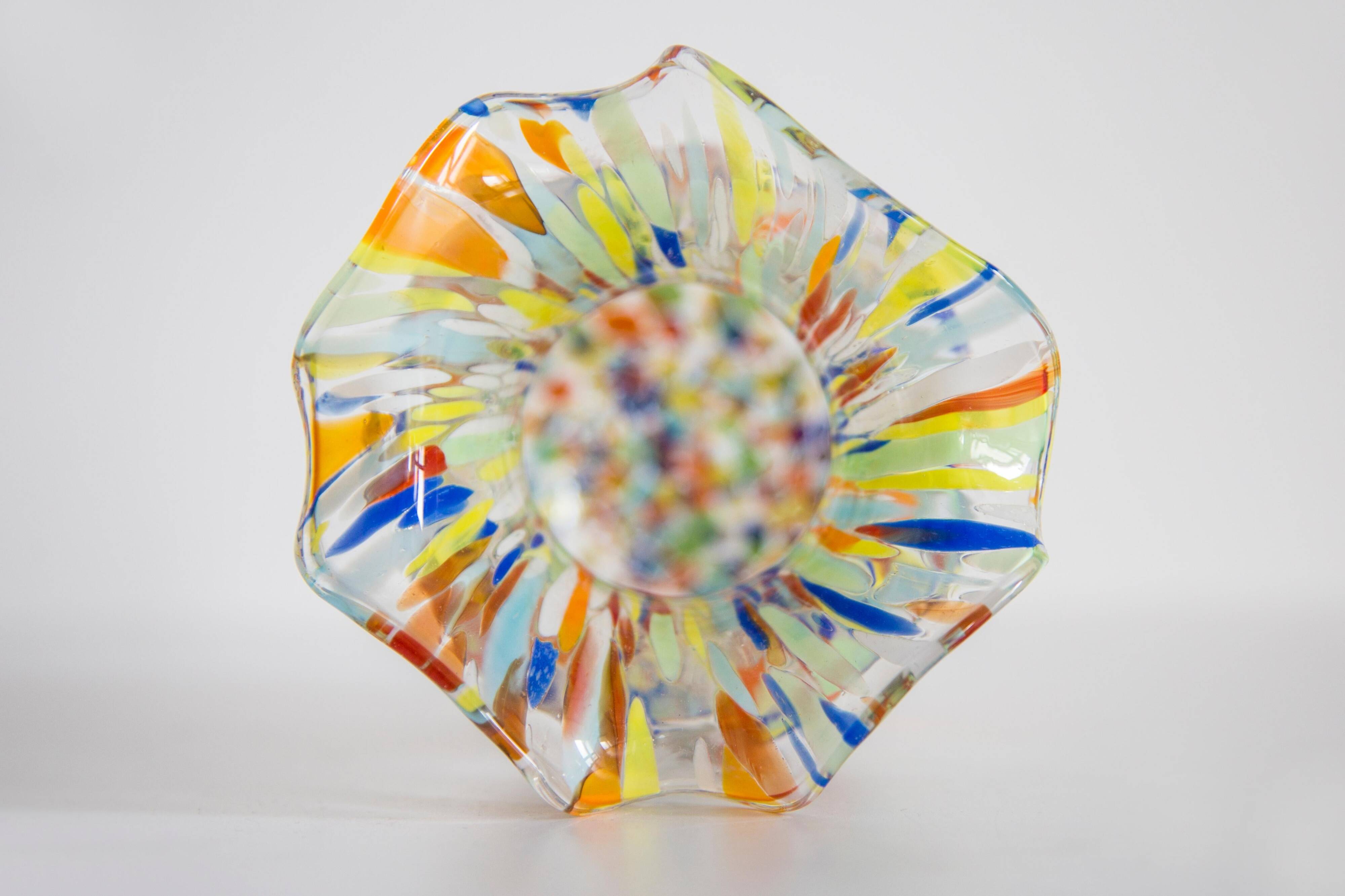 Small Vintage Murano Vase from the Mid-Century, Italy, 1960s
