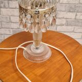 table lamp with tassel 27x12, very good condition