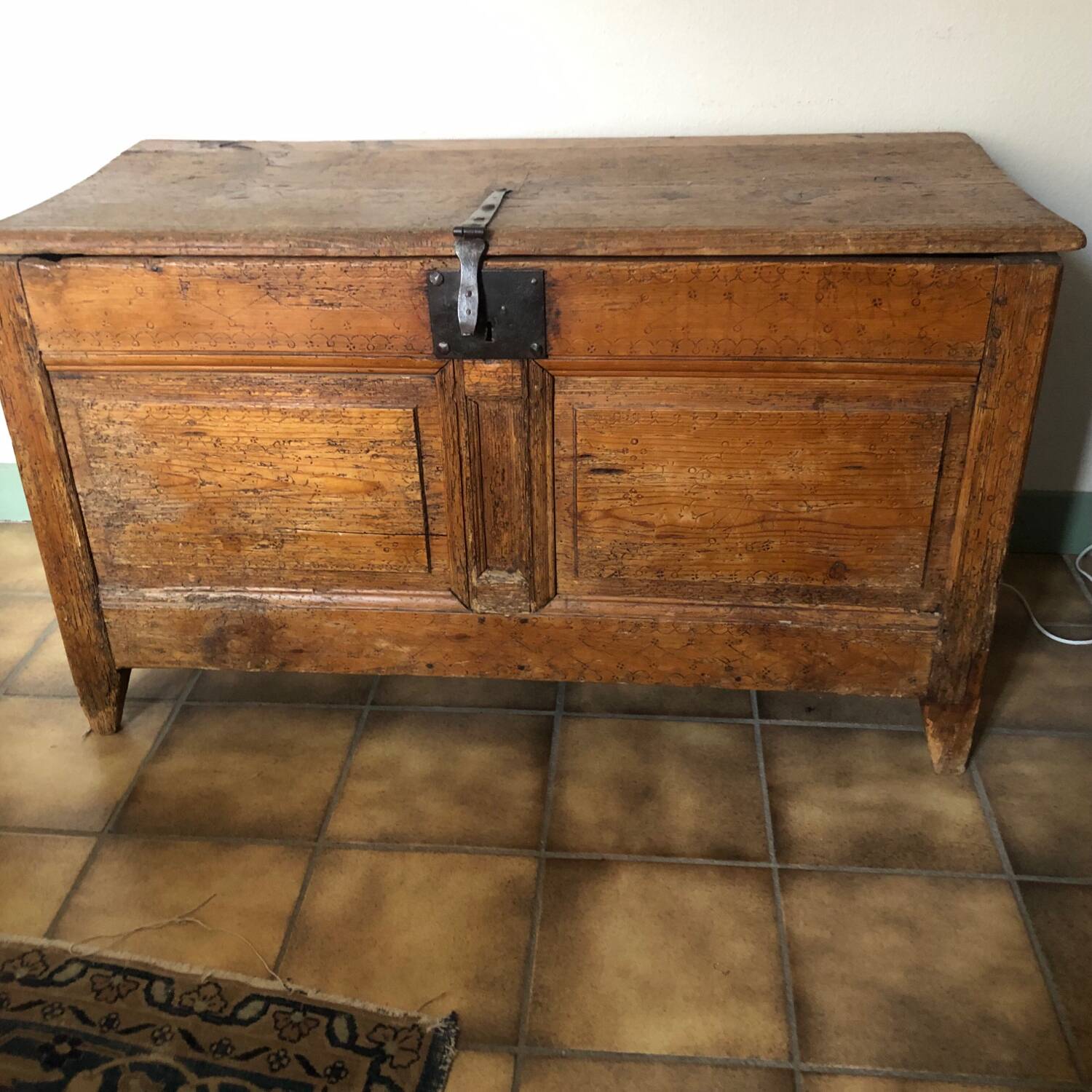 Savoyard storage chest
