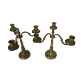 Candelabra gilded bronze 19th