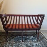 Napoleon bench in velvet 2 seats
