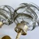 Pair Vintage Murano Glass Wall Lights