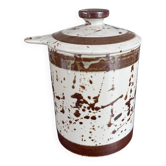 Pollock-style condiment pot