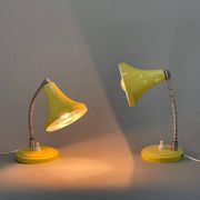 Paire de lampes de table italiennes du milieu du siècle
