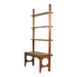 Vintage mid-century wooden wall cabinet from the netherlands, 1960s