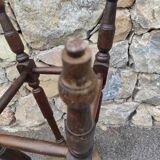 Antique bar wooden stool