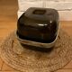 Smoked guzzini plexiglass ice bucket 1970