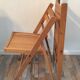 Paires de chaises pliantes vintage