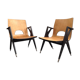 Set de 2 fauteuils de Malatesta et Mason, 1950s