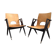 Set de 2 fauteuils de Malatesta et Mason, 1950s