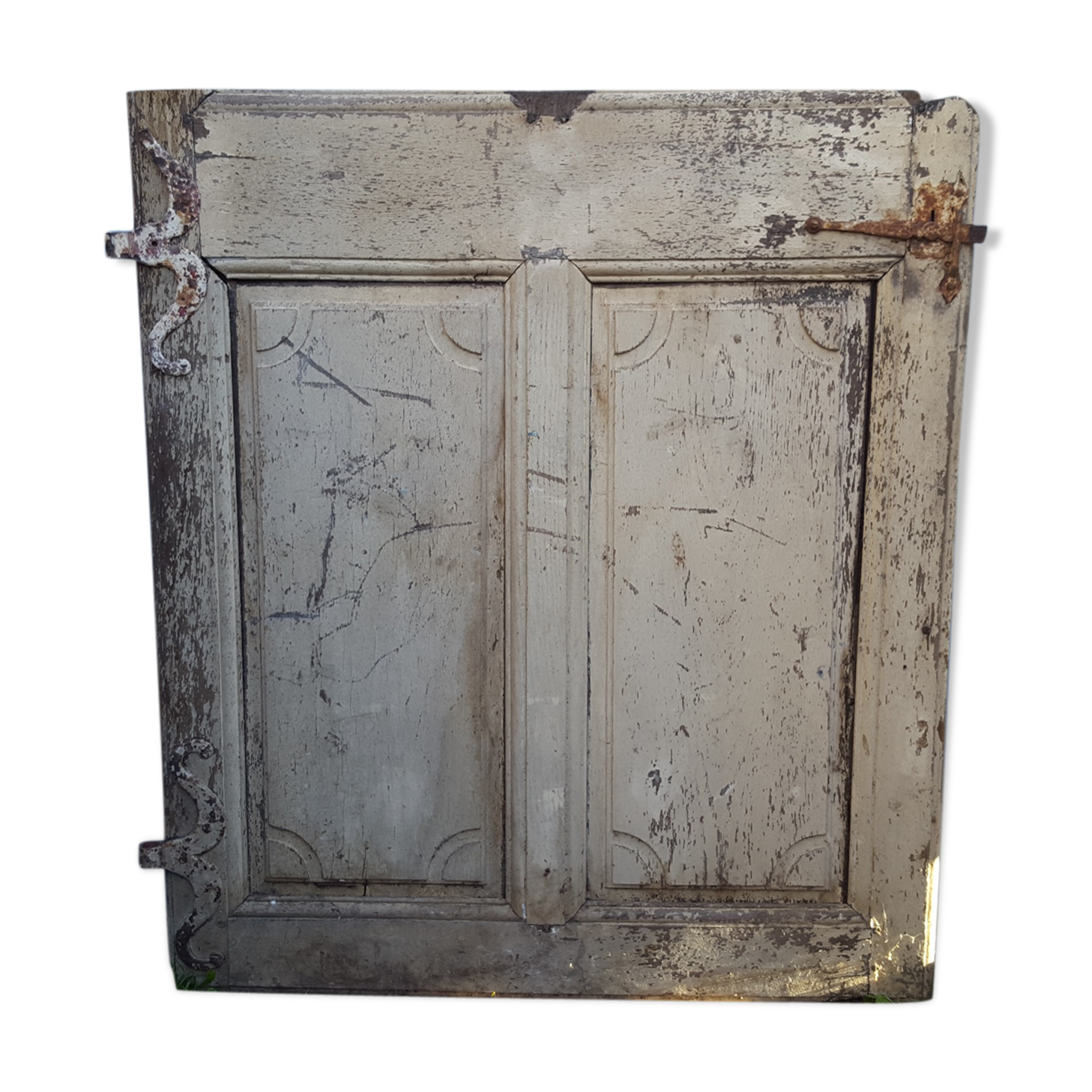 Door old 18th iron mouldings