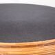 Large rattan pouf
